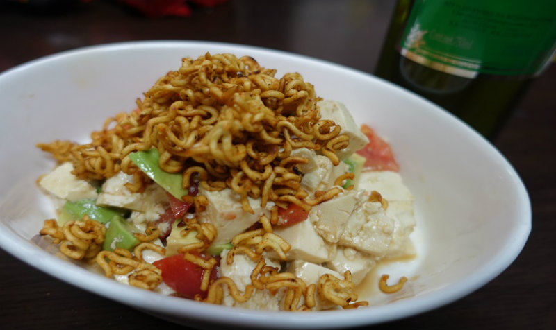 辛ラーメンアレンジレシピ「おつまみ」の画像