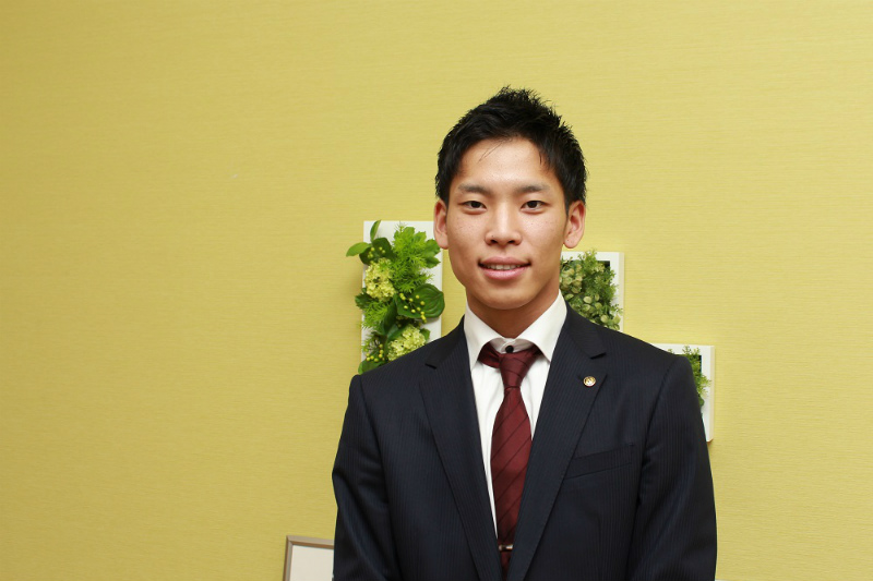 新卒社員の伊藤様