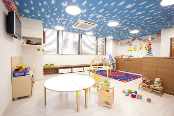母と子の上田病院のキッズルーム